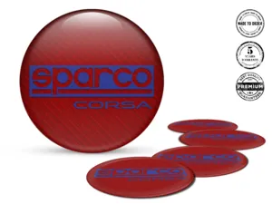 Sparco Pegatinas de Rueda Edición Estilo de Silicona de Lujo